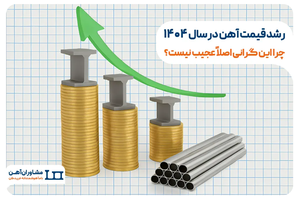 رشد قیمت آهن در سال ۱۴۰۴