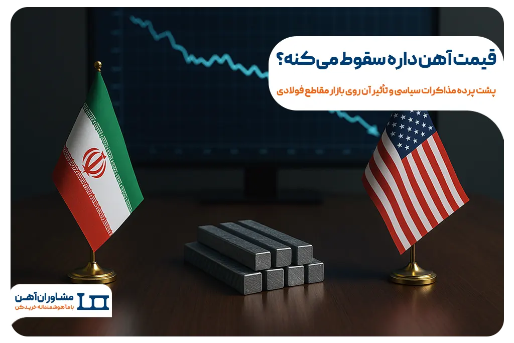 قیمت آهن داره سقوط می‌کنه؟
