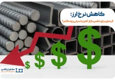 کاهش نرخ ارز فرصتی برای تنفس بازار آهن یا سرابی زودگذر؟