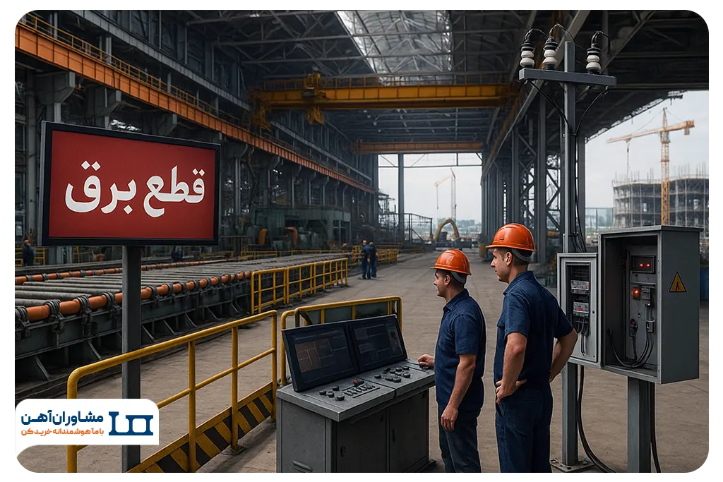 هشدار به صنایع فولاد قطعی هفتگی برق از نیمه اردیبهشت