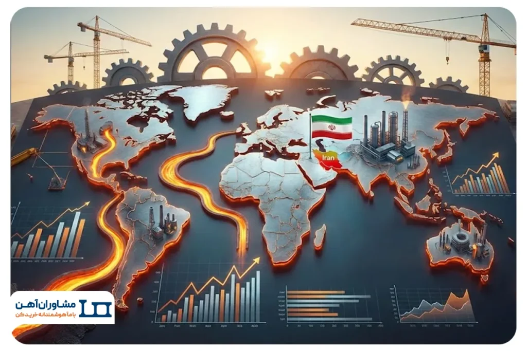 فولاد جهان در مسیر تغییر؛ چرخش سرمایه، رقابت‌های تازه و فرصت‌های پنهان برای ایران