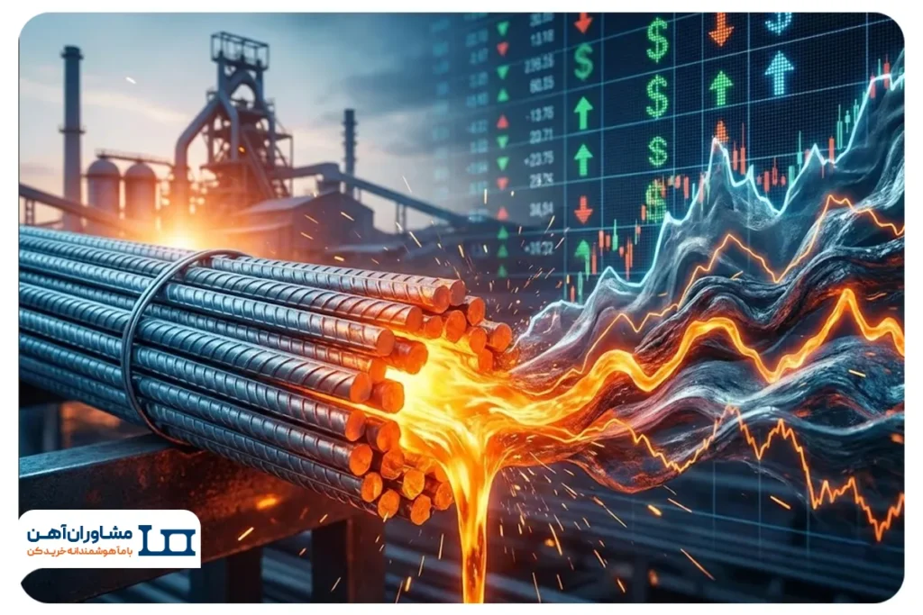 میلگرد در آستانه تغییر فاز؛ رفتار تازه قیمت‌ها در بازار فولاد